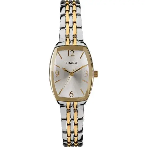 Classics TW2T50200 Women`s Quartz Watch Analog 21mm Case Silver Tone by Timex