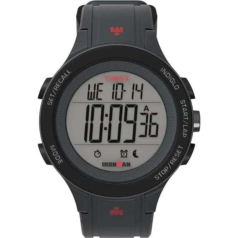 Timex TW5M48900 Men`s T200 Ironman Indiglo Watch Alarm Chronograph - Band: Gray