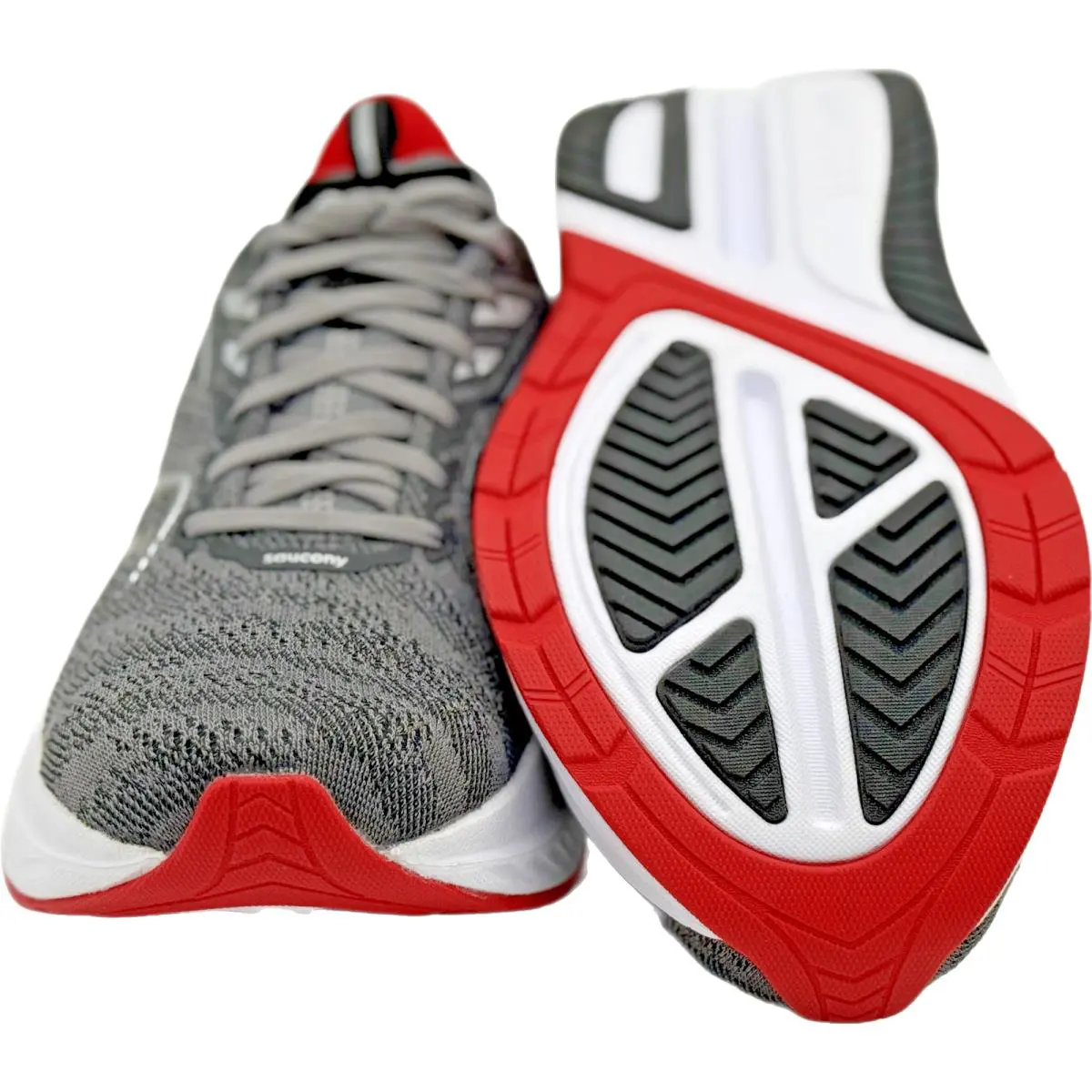 Saucony shoes - Saucony Echelon 9 - Echelon - S20766-20 - Charcoal/Red Sky 7