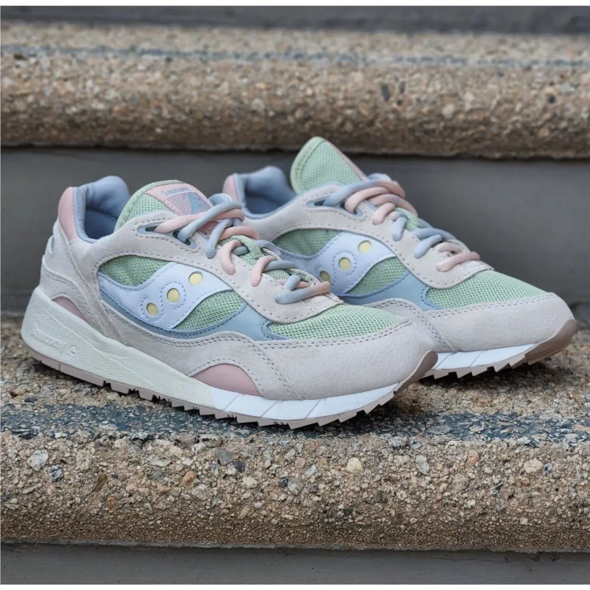 Saucony shoes - Saucony Shadow 6000 - Shadow - White/green 8