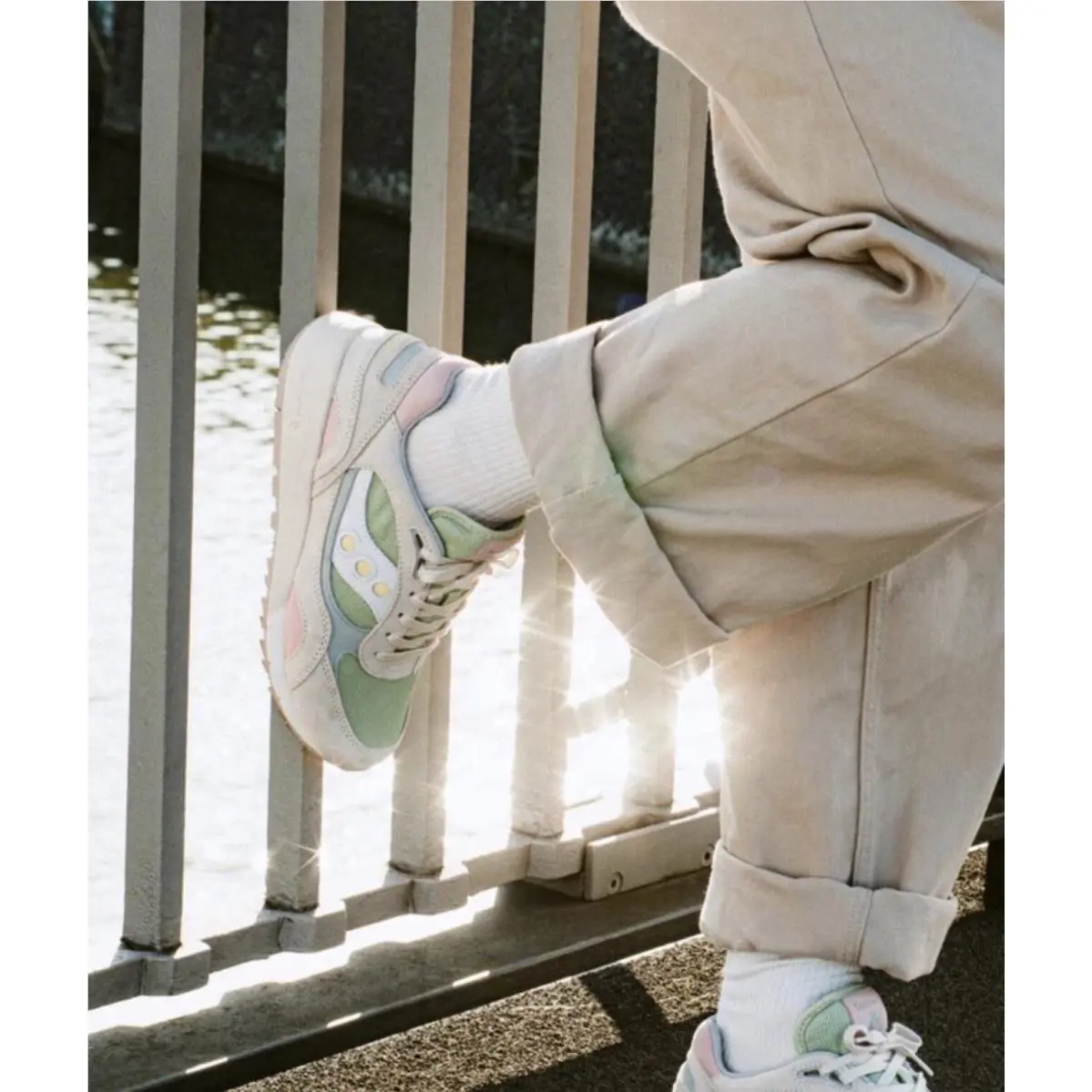 Saucony shoes - Saucony Shadow 6000 - Shadow - White/green 2