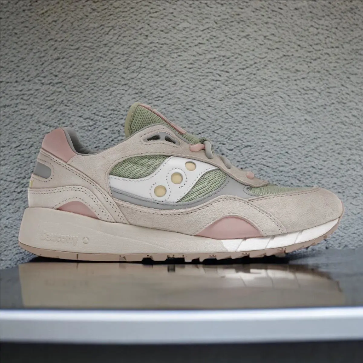 Saucony shoes - Saucony Shadow 6000 - Shadow - White/green 9