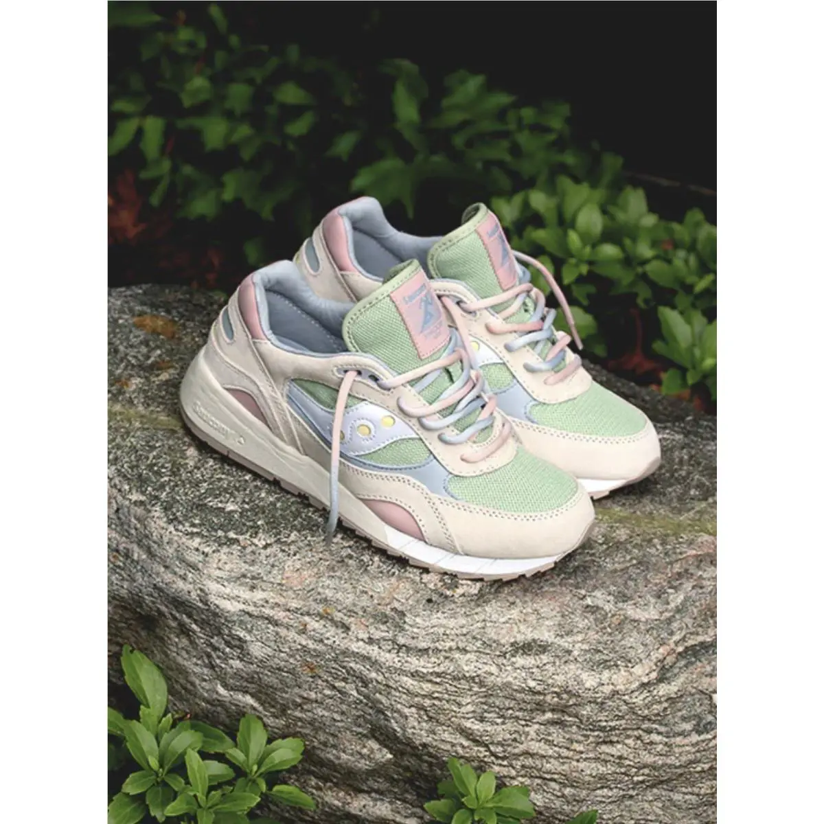 Saucony shoes - Saucony Shadow 6000 - Shadow - White/green 10
