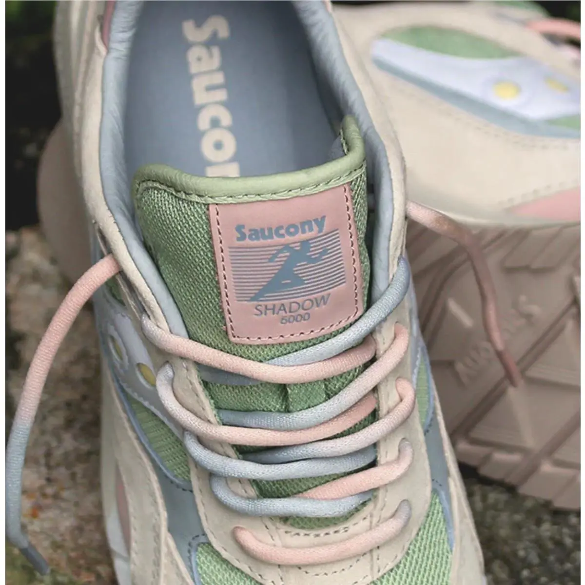 Saucony shoes - Saucony Shadow 6000 - Shadow - White/green 15