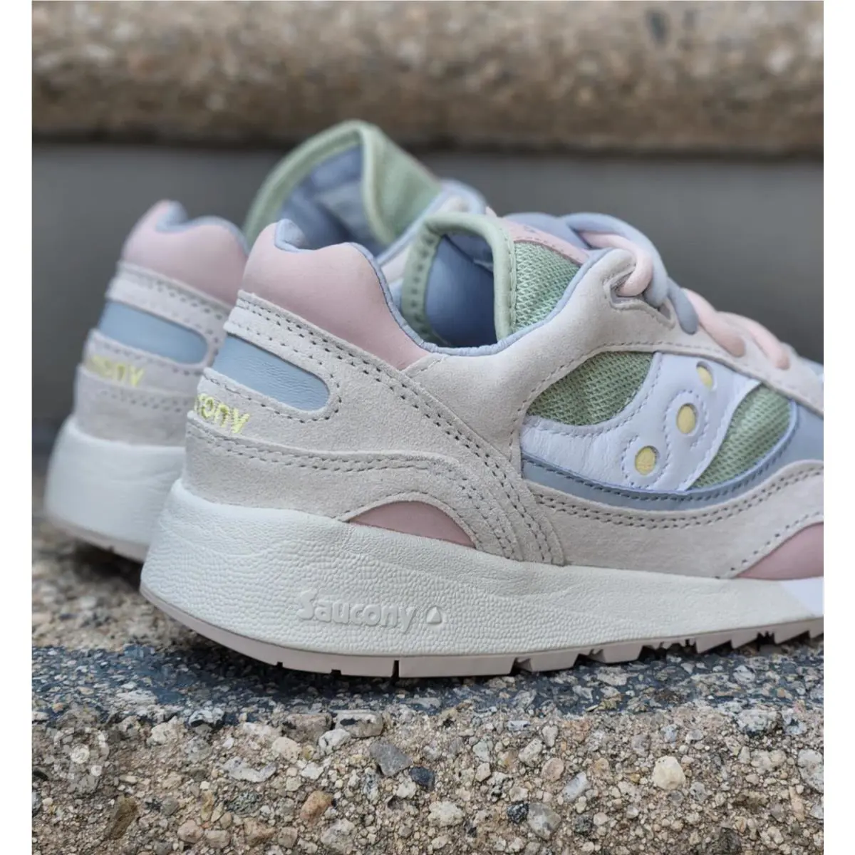 Saucony shoes - Saucony Shadow 6000 - Shadow - White/green 17