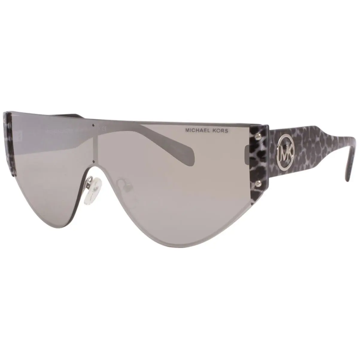 Michael Kors Park-city MK1080 10146G Sunglasses Silver/silver Mirror Lens Shield