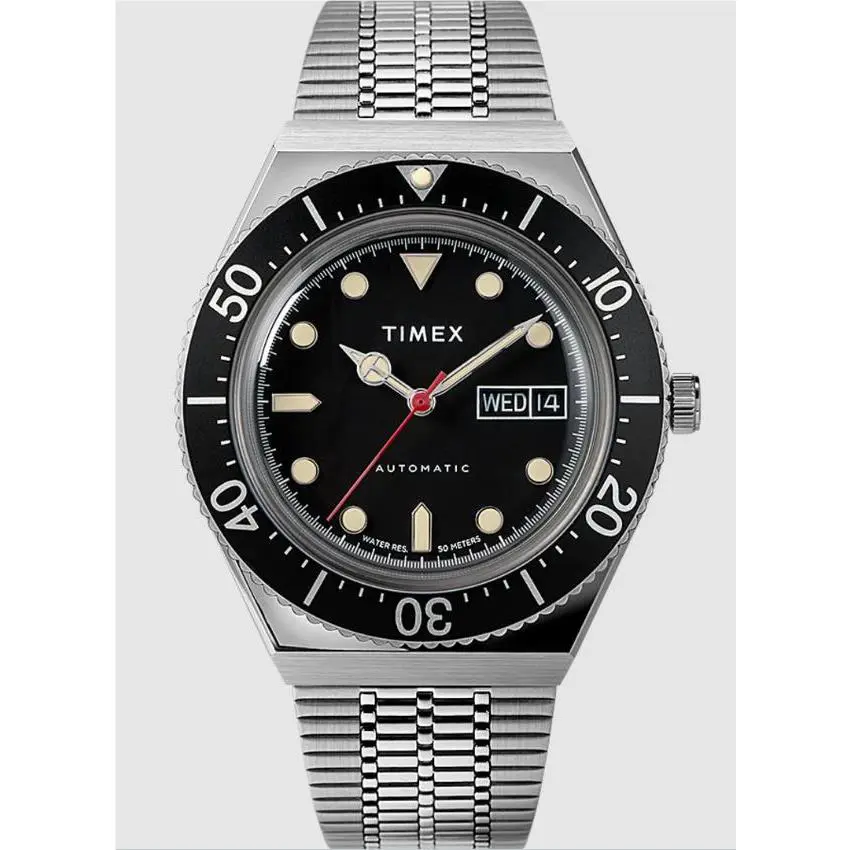 Timex M79 Men`s Automatic Stainless Steel Watch - TW2U78300ZV