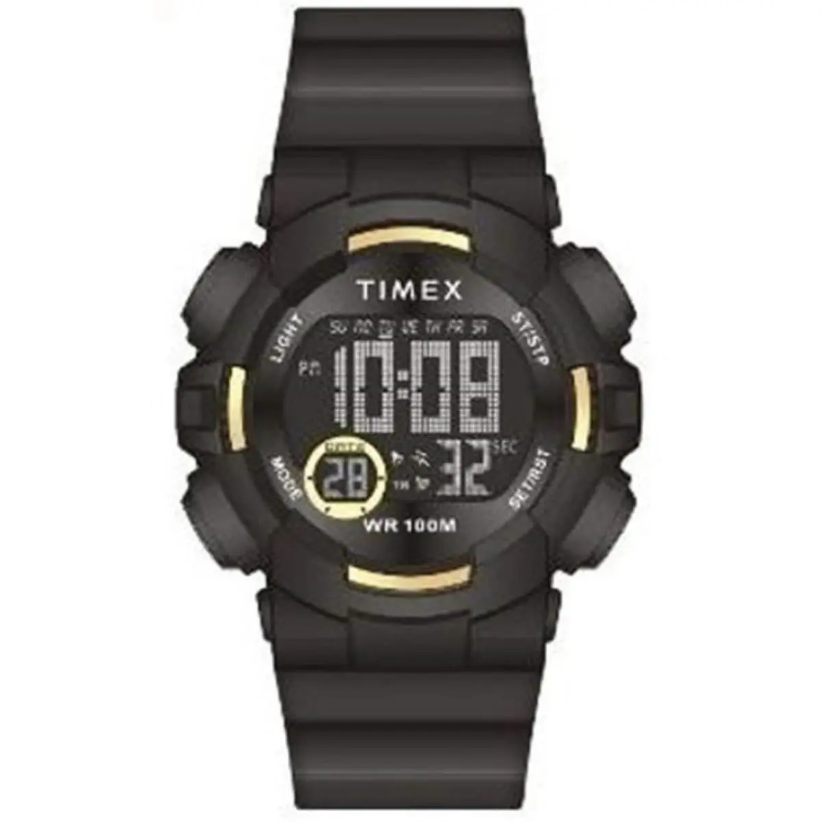 BTW5M23600JT Unisex Mako Dgtl 16mm Resin Band Watch TW5M23600 by Timex
