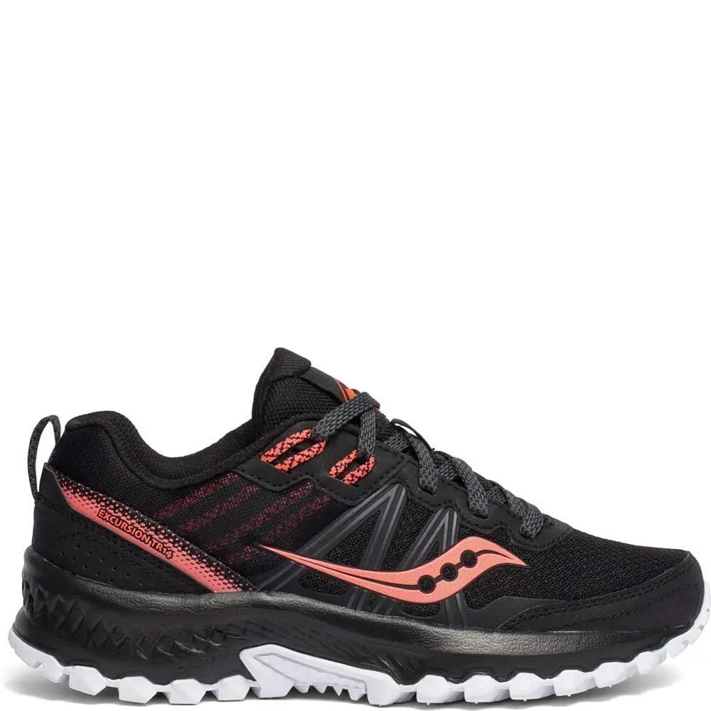 Saucony shoes - Black/Coral 31