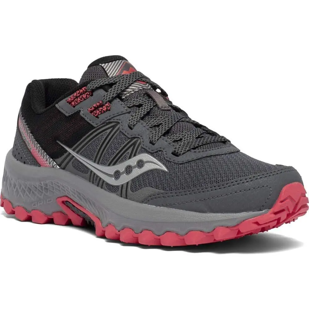 Saucony shoes - Charcoal/Coral 18