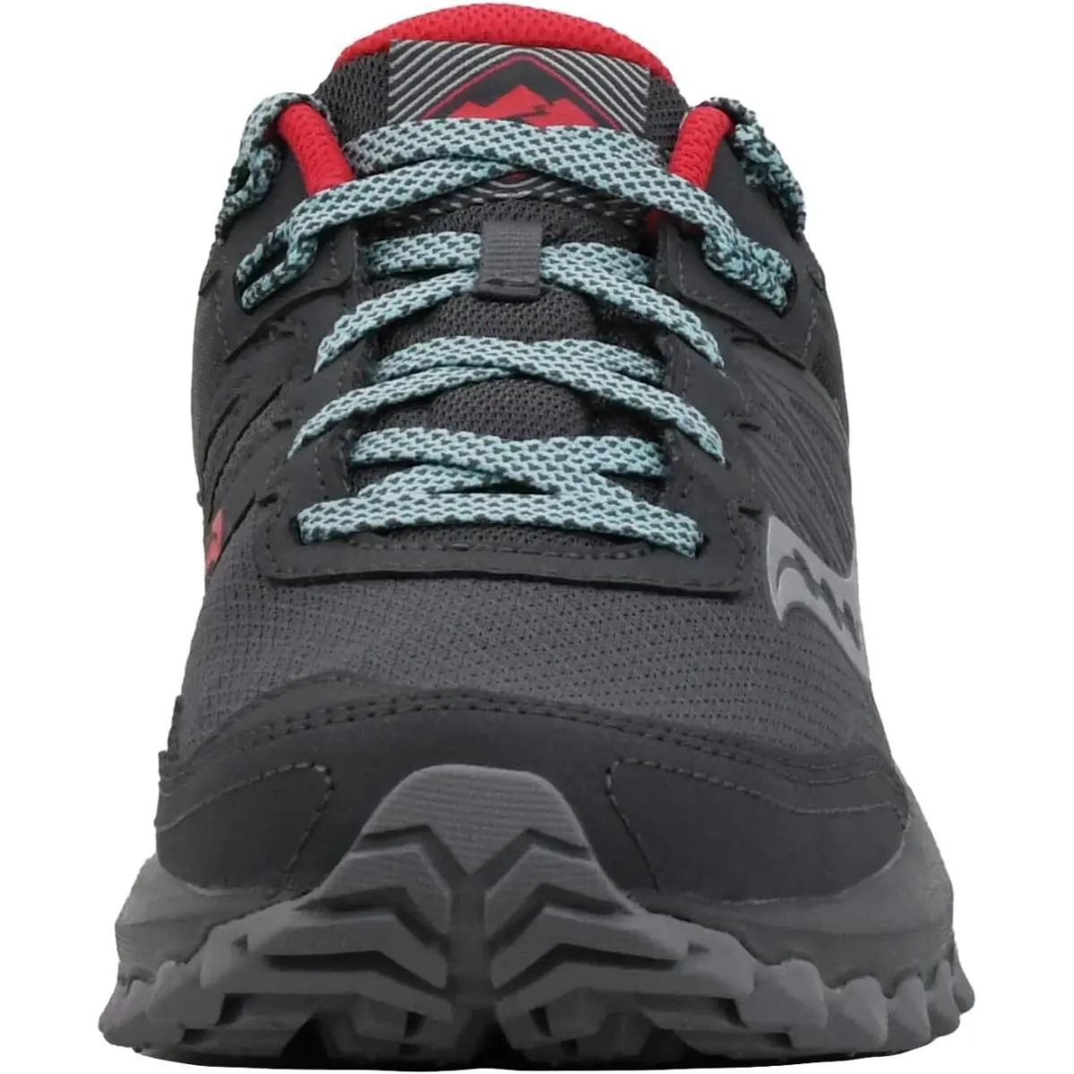 Saucony shoes - Charcoal/Coral 29