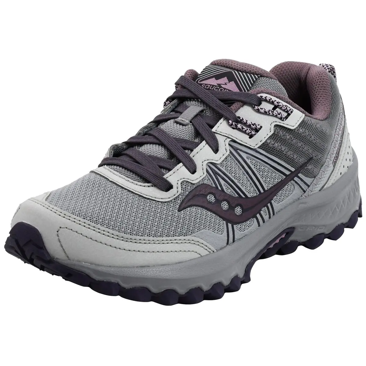 Saucony shoes - Grey/Purple 6