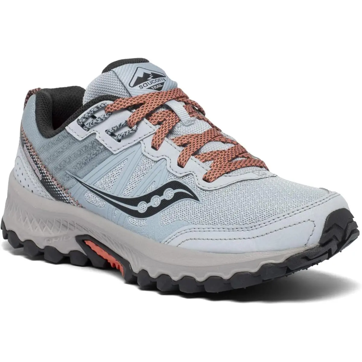 Saucony shoes - Charcoal/Coral 24