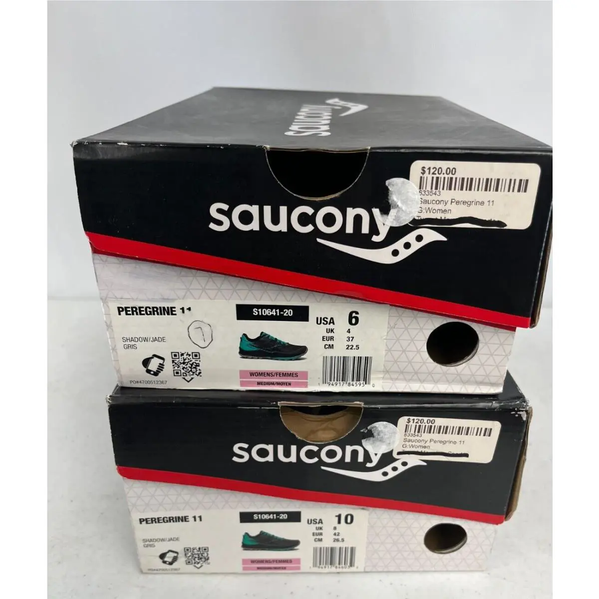 Saucony shoes - Peregrine II - Peregrine - S10641-20 - Shadow/Jade 0