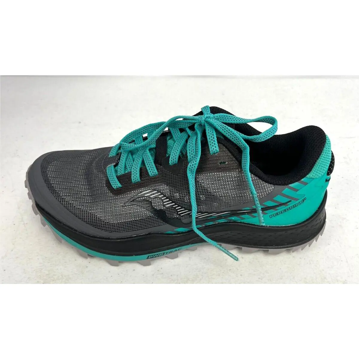 Saucony shoes - Peregrine II - Peregrine - S10641-20 - Shadow/Jade 2