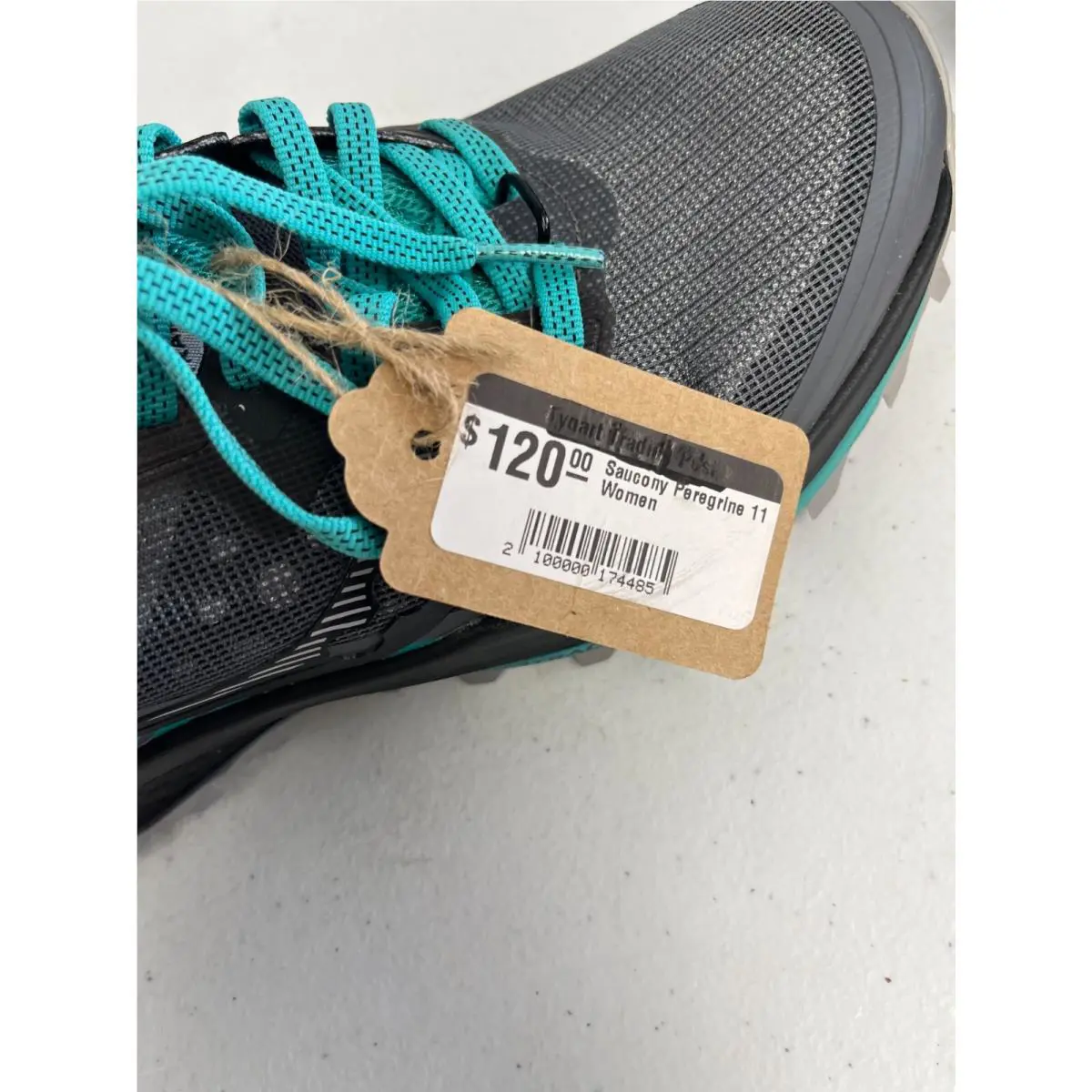 Saucony shoes - Peregrine II - Peregrine - S10641-20 - Shadow/Jade 6