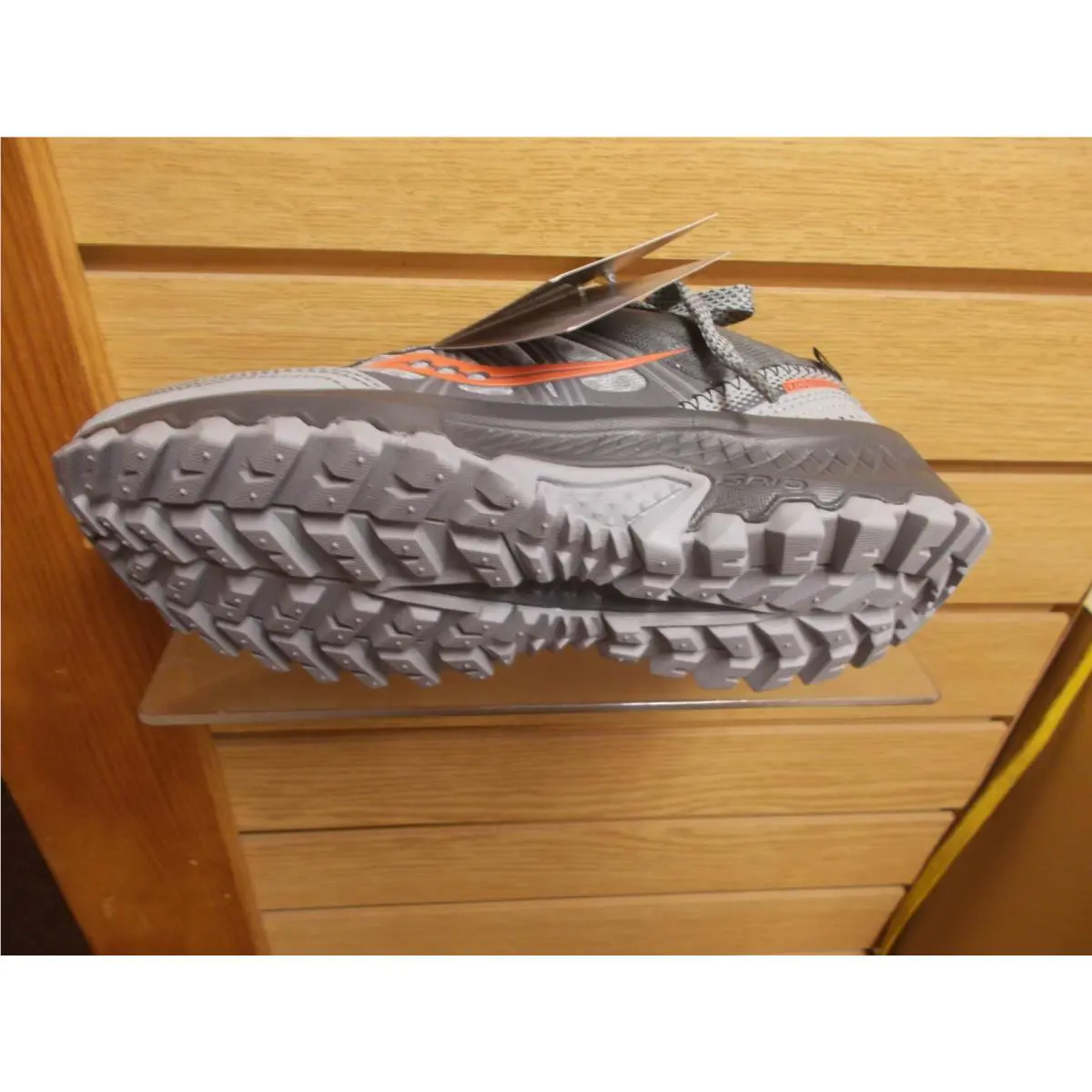 Saucony shoes - EXCURSION 14 GTX (S10588-1) - EXCURSION GTX - 10588-1 - GREY / CORAL 2
