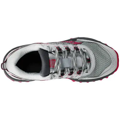 Saucony shoes - Grey/Berry 3