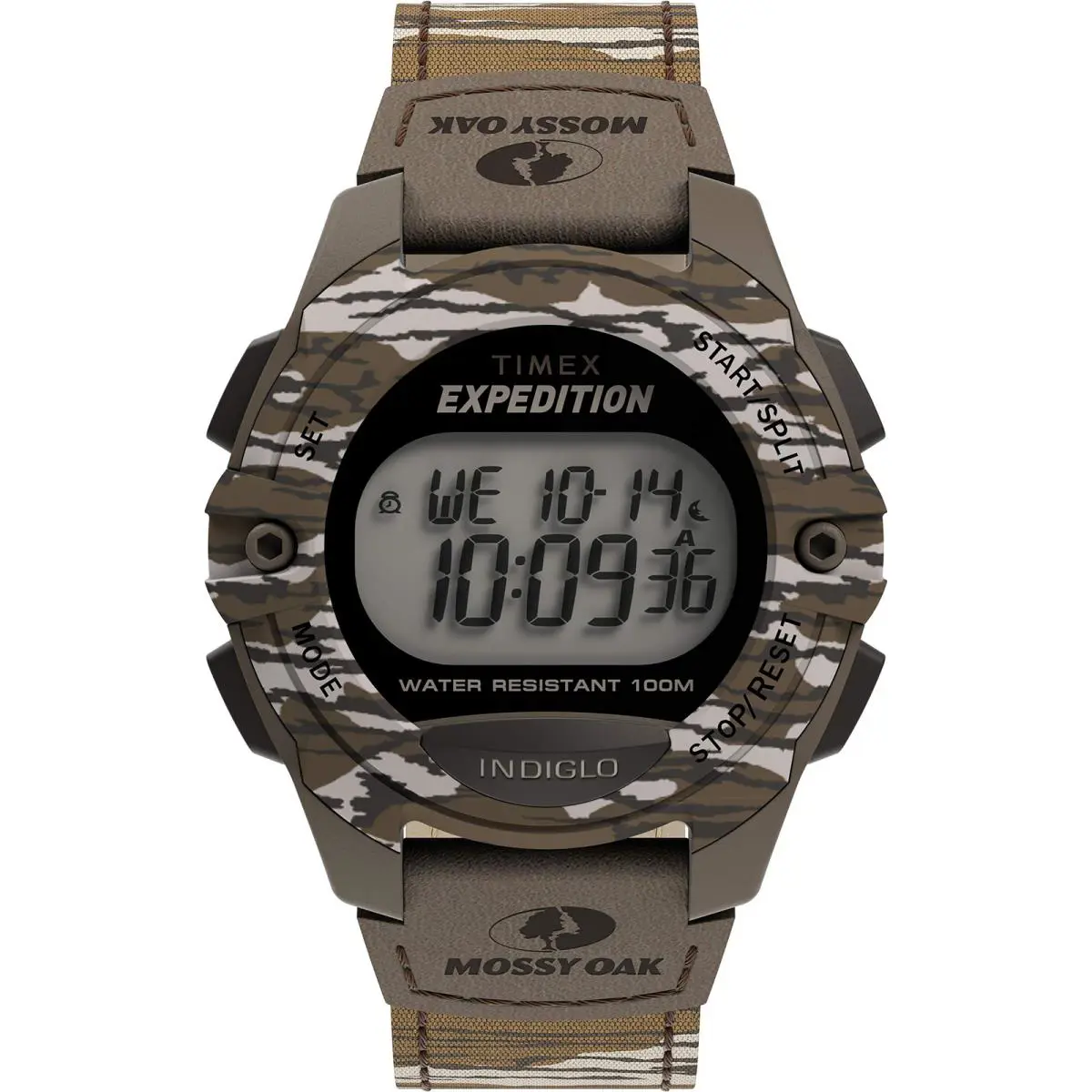 Timex TW4B19600 Expedition Digital Chrono Alarm Timer 39mm Watch