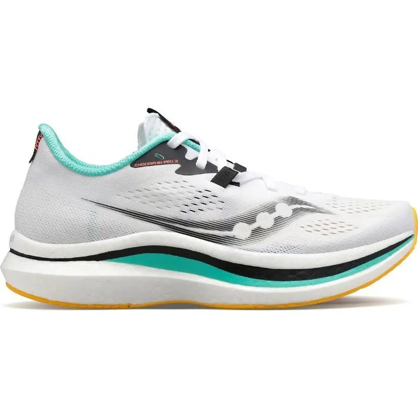 Saucony shoes - Saucony Endorphin Pro 2 - Endorphin Pro - S10687-84 - White/Black/Vizi 5