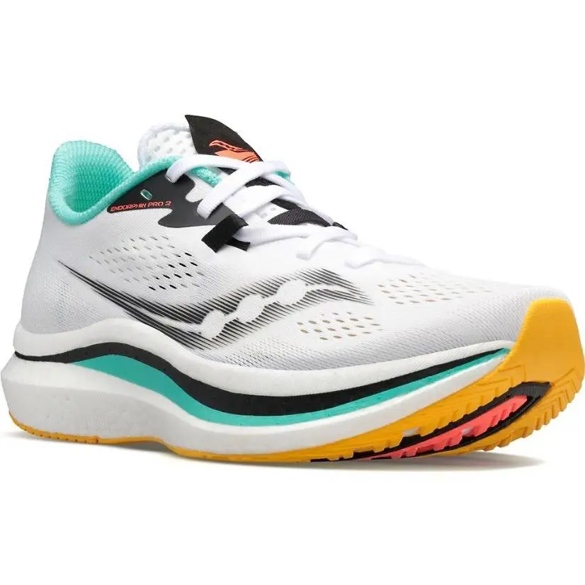 Saucony shoes - Saucony Endorphin Pro 2 - Endorphin Pro - S10687-84 - White/Black/Vizi 6