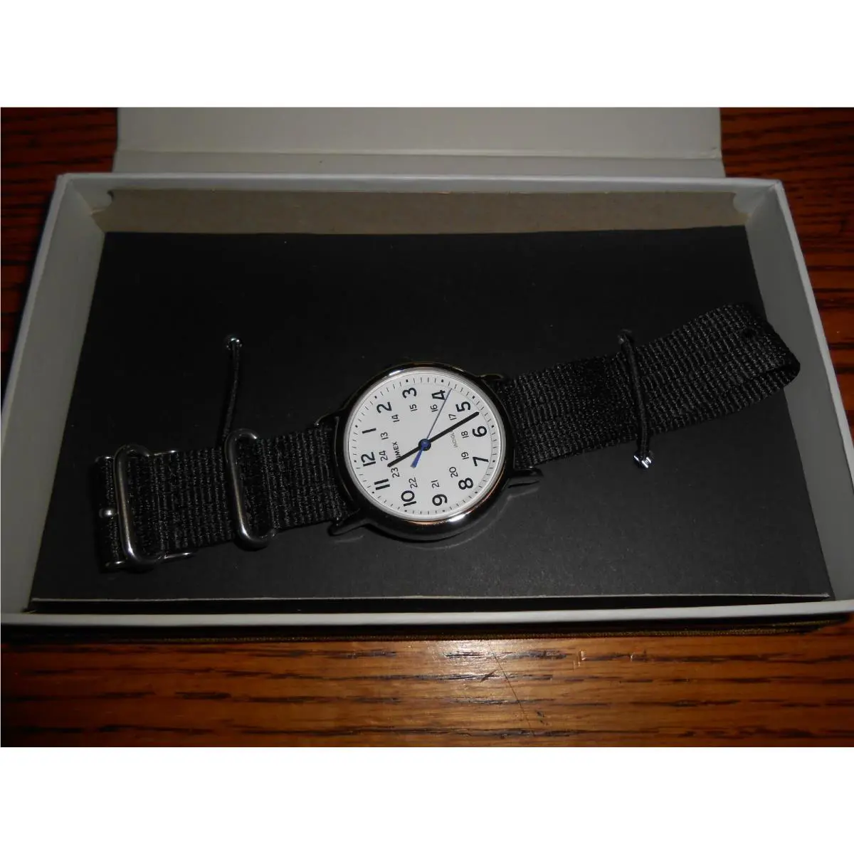 Archive Watch Indiglo Field Watch.24 Hour Dial Never Worn by Timex