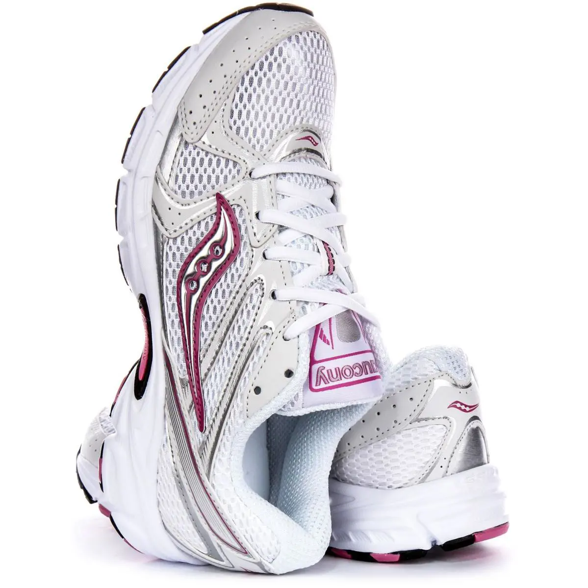 Saucony shoes  - WHITE PINK 4