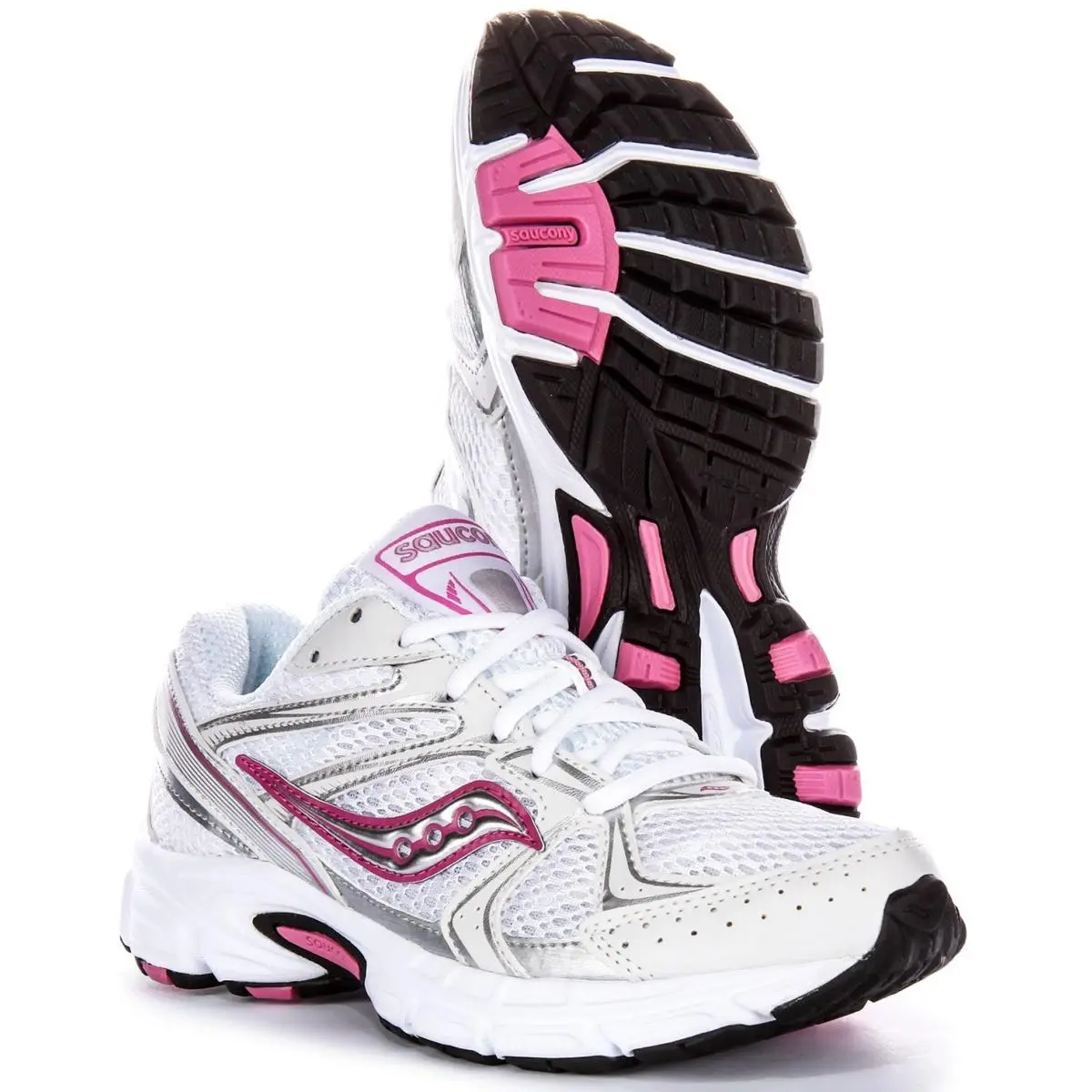 Saucony shoes - WHITE PINK 5