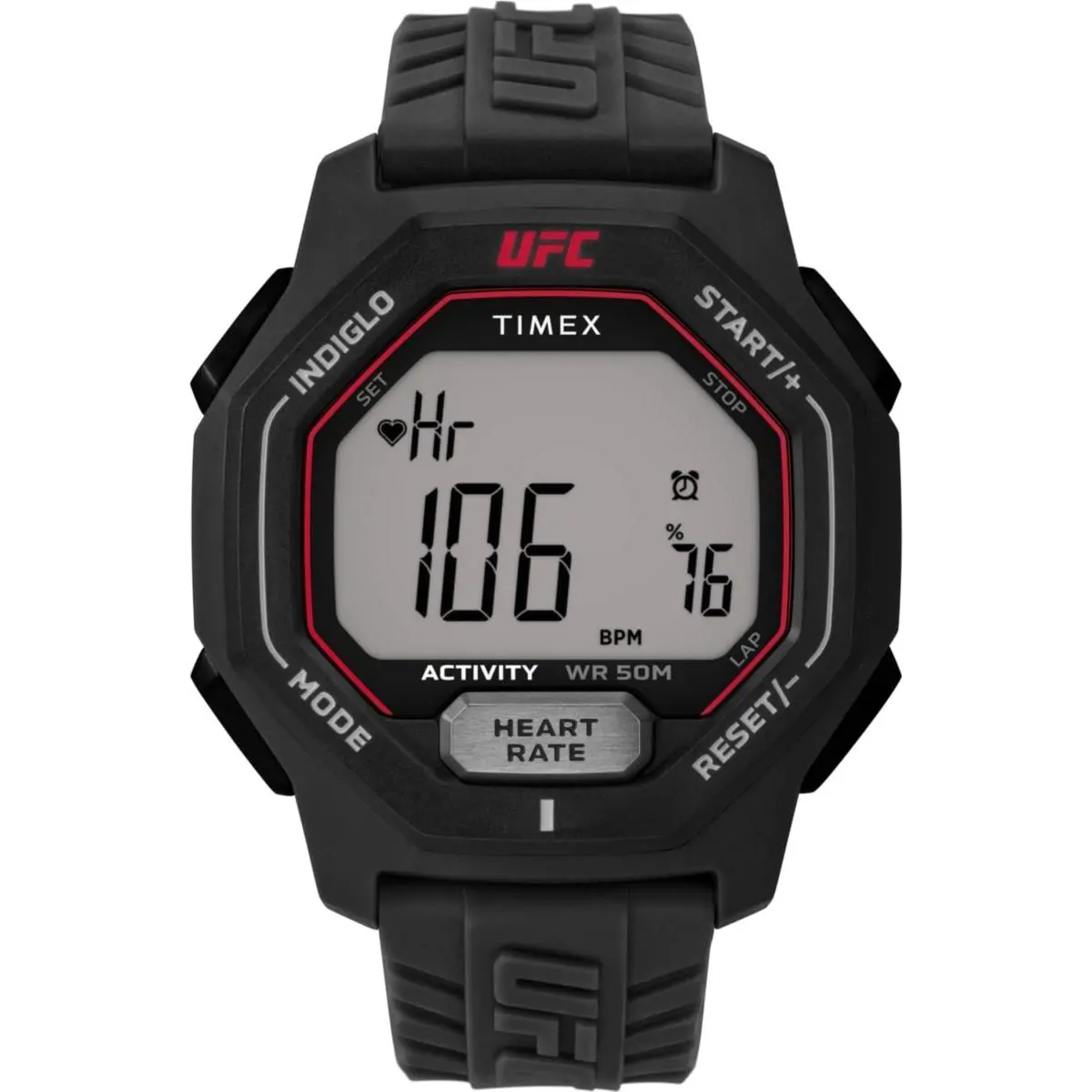 Timex Ufc Spark Men`s Watch TW2V83800 - Hand: Black, Strap: Black