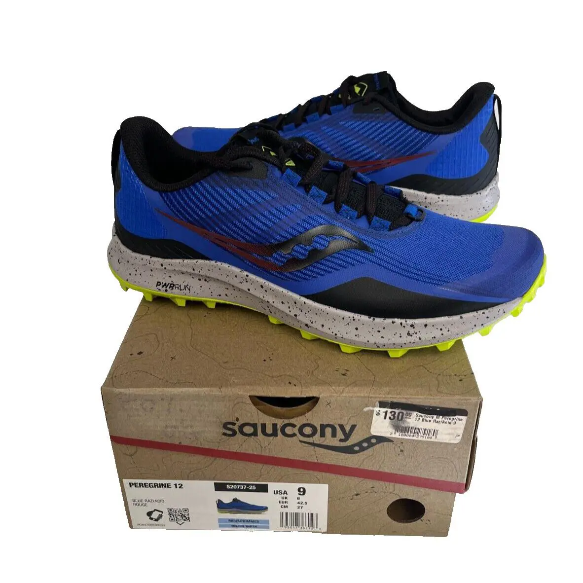 Saucony shoes - Saucony Peregrine 12 - Peregrine - S20737-25 - Blue 9