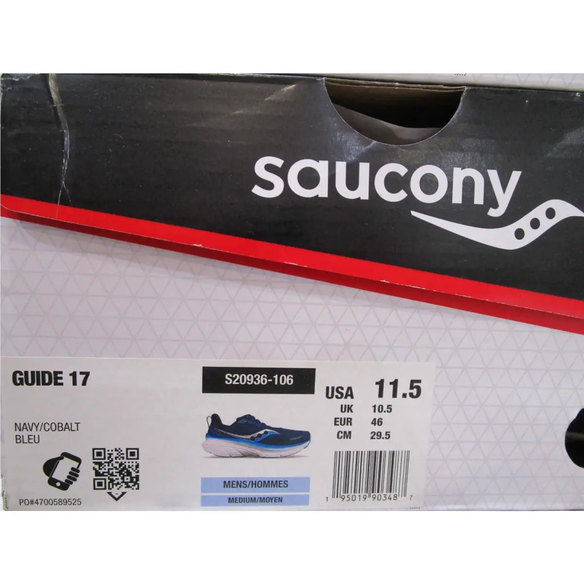 Saucony shoes - Saucony Guide 17 - Guide - S20936-106 - Navy/Cobalt 4