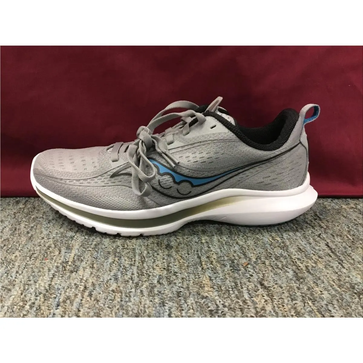 Men’s Saucony S20723-15 Kinvara 13 Alloy/topaz Sneakers Size 11.5 Medium