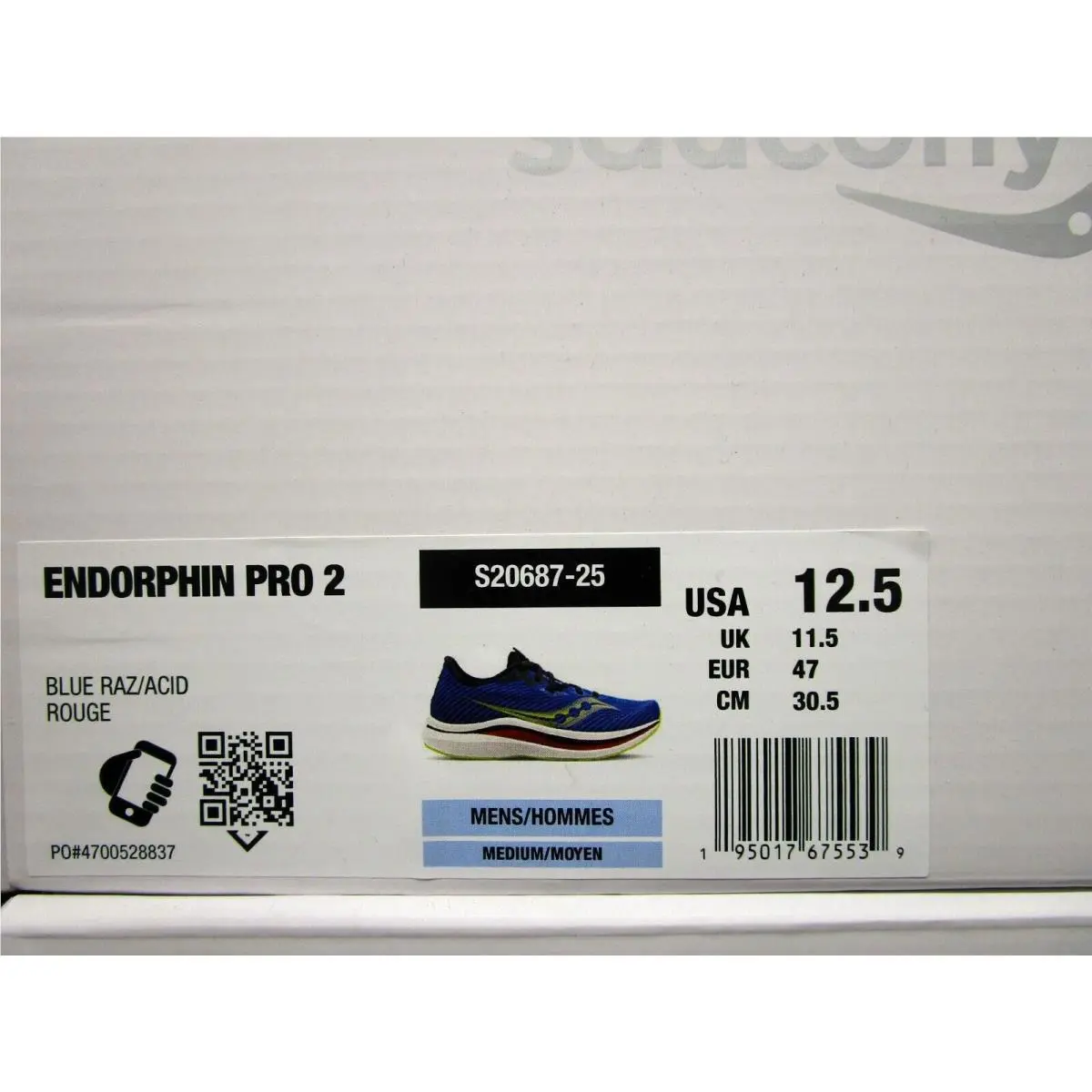 Saucony shoes - S2068725 - S20687-25 - Blue Raz/Acid 3