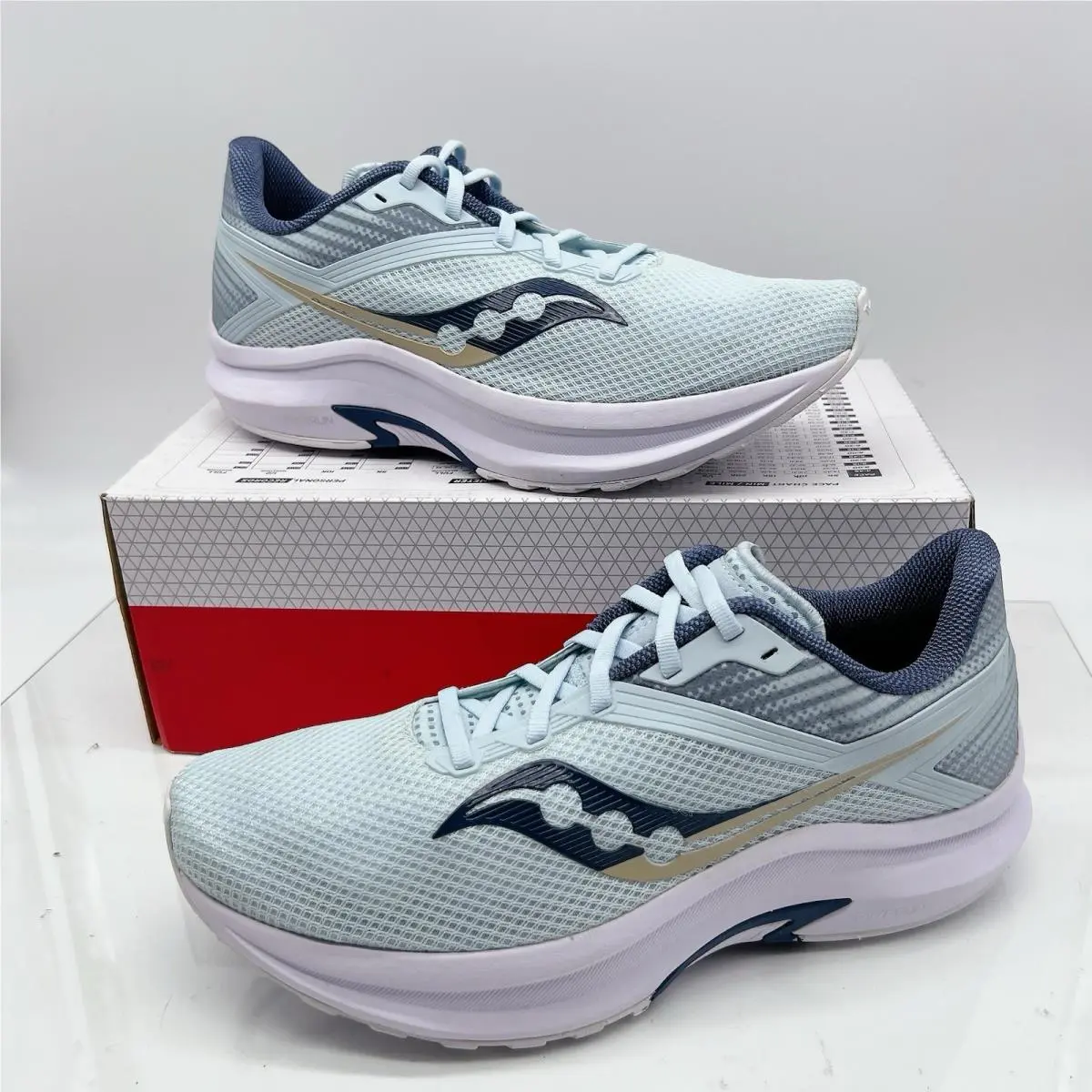 Saucony S10657-35 Axon Women’s Running Shoes Sneakers Sky Storm Blue Size US 11