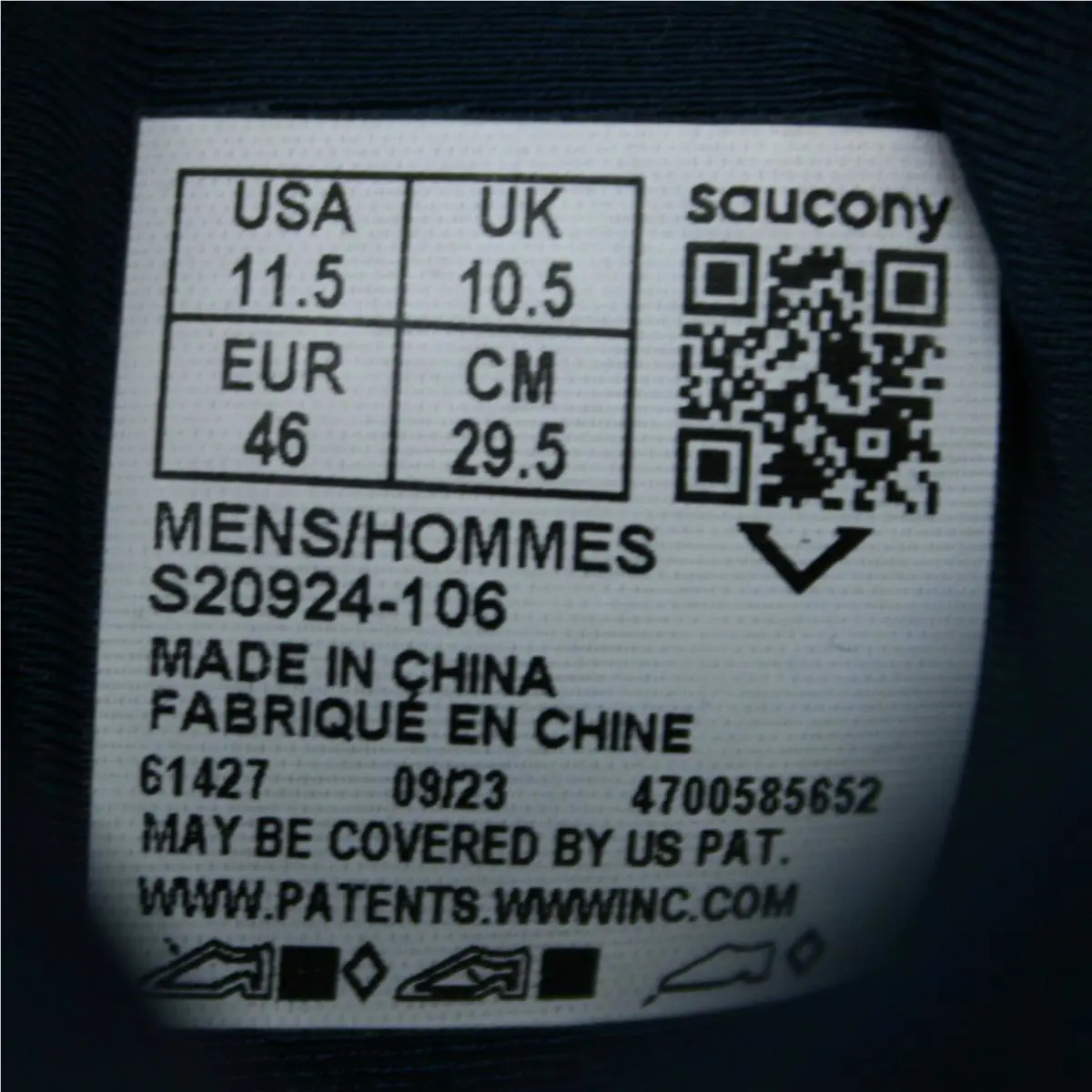 Saucony shoes - S20924106 - S20924-106 - Bleu 7