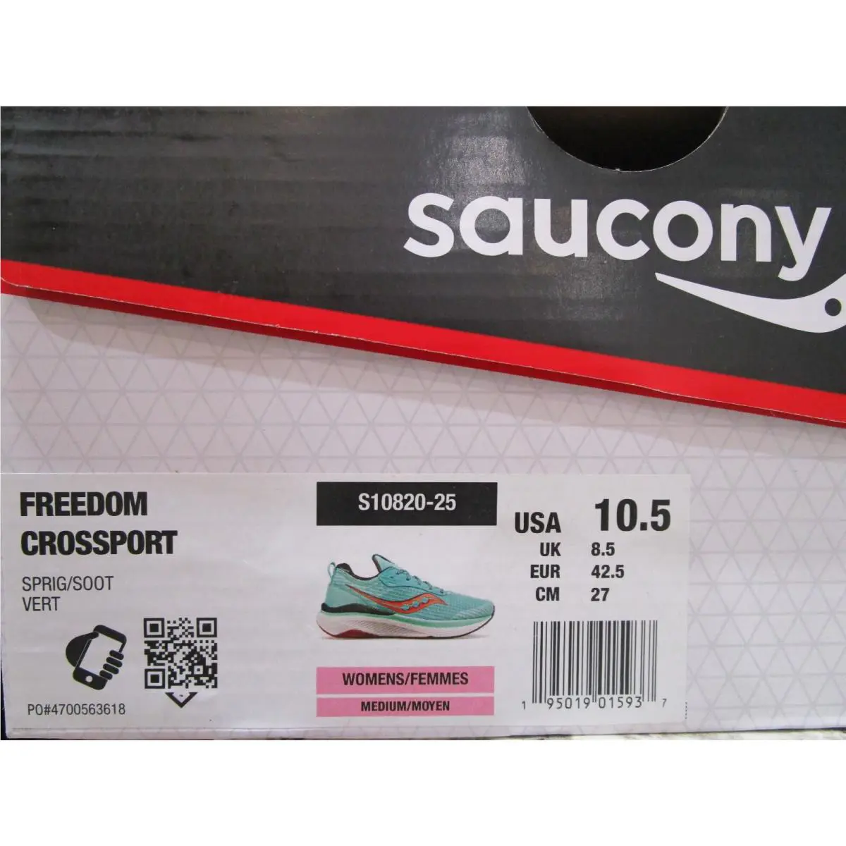 Saucony shoes - Saucony Freedom Crossport - Freedom Crossport - S10820-25 - Sprig/Soot 4