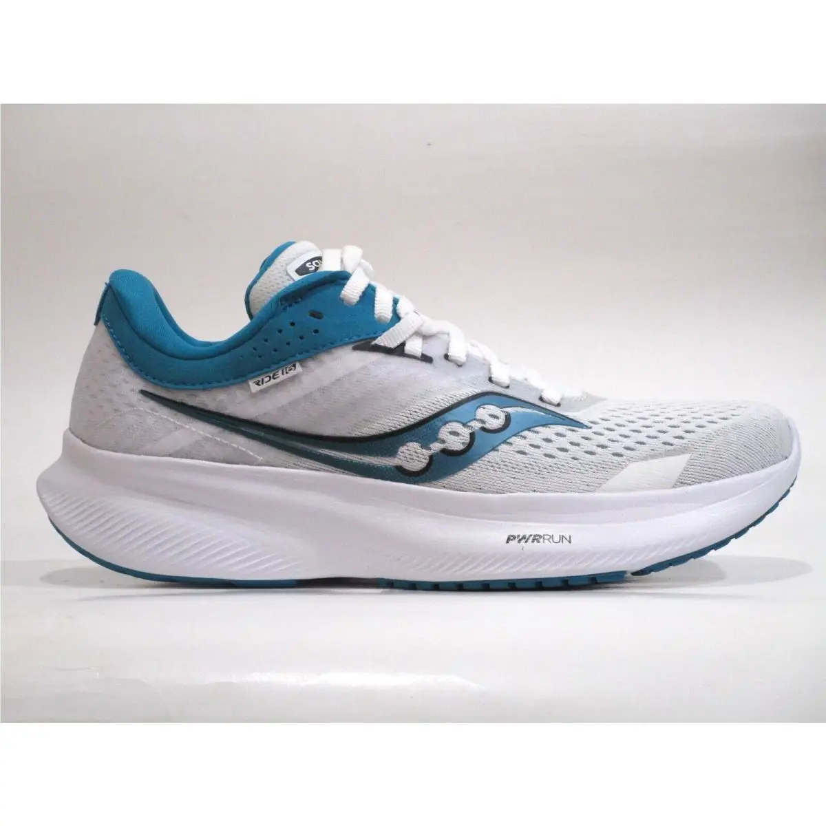 Saucony Women`s S10830-20 Ride 16 Running Shoes White/ink Size 7 Medium US