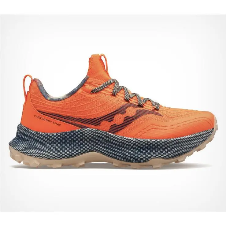 Trail Shoes Saucony Endorphin Trail Mens Orange Size 10 S20647-65 - Orange
