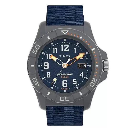 Men`s Watch Expedition North Freedive Ocean Blue Fabric Strap TW2V40300JR by Timex