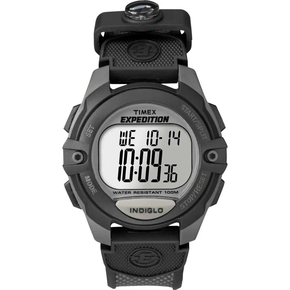 T40941 Men`s Expedition Chrono Digital Grey Resin Strap Watch by Timex