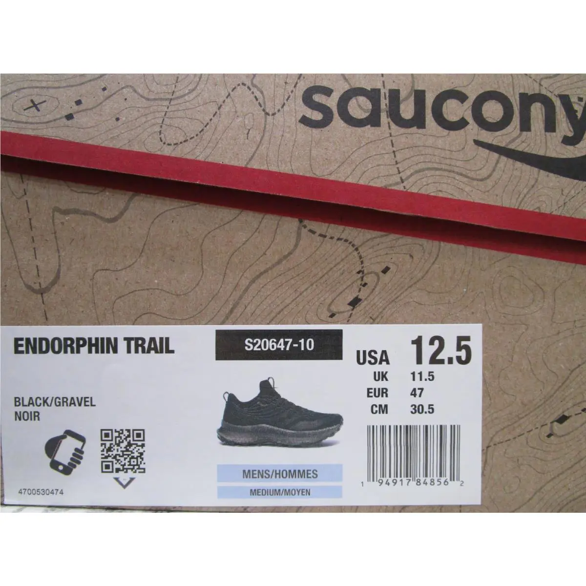 Saucony shoes - Saucony Endorphin Trail - Endorphin Trail - S20647-10 - Black 4