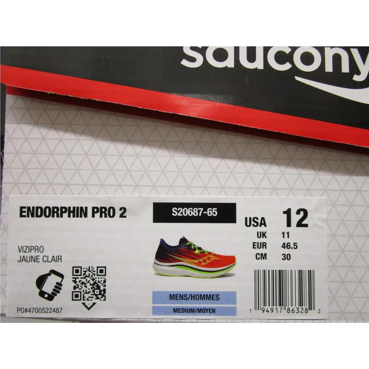 Saucony shoes - S2068765 - S20687-65 - Vizi Pro 4