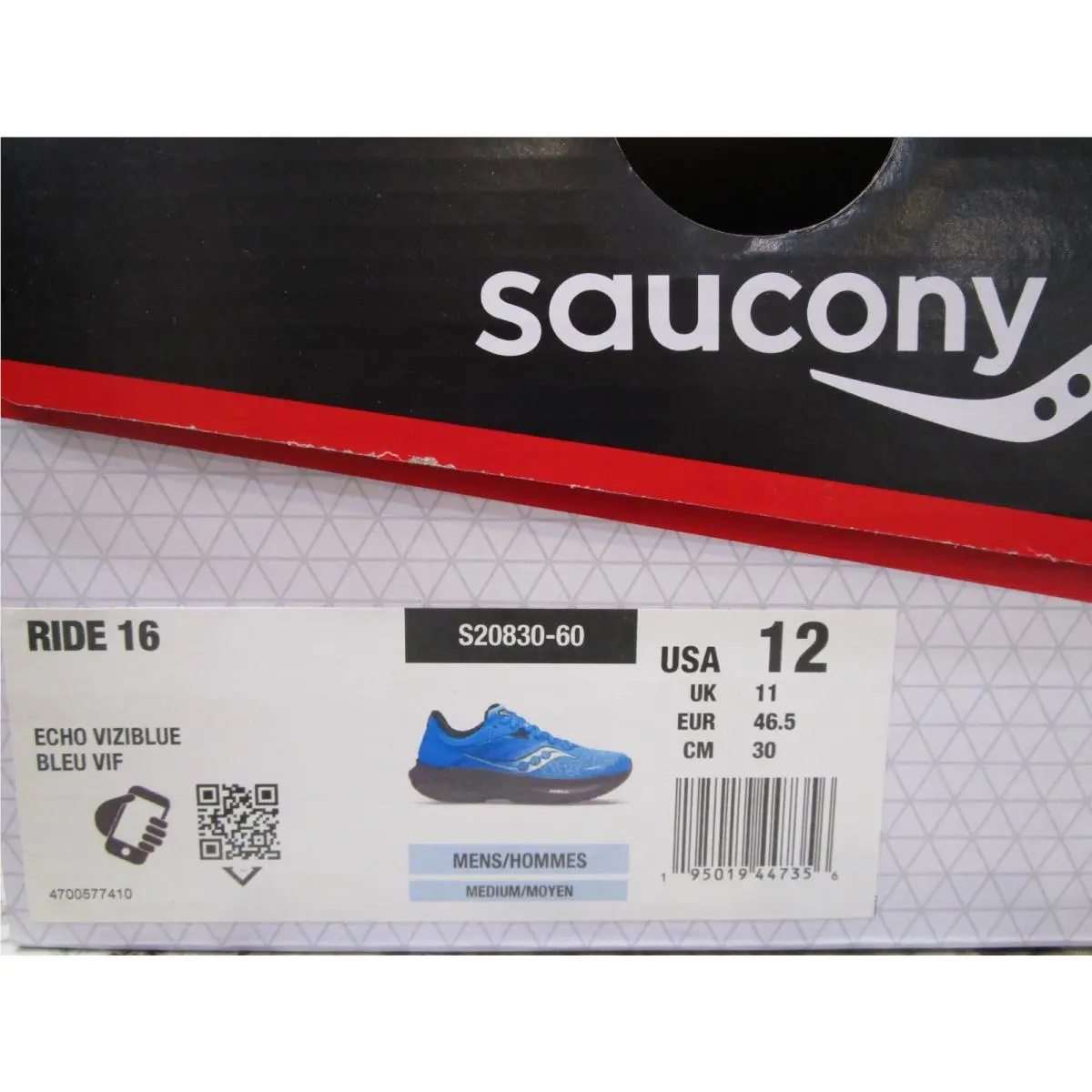 Saucony shoes - Saucony Ride 16 - Ride - S20830-60 - Echo Viziblue 4
