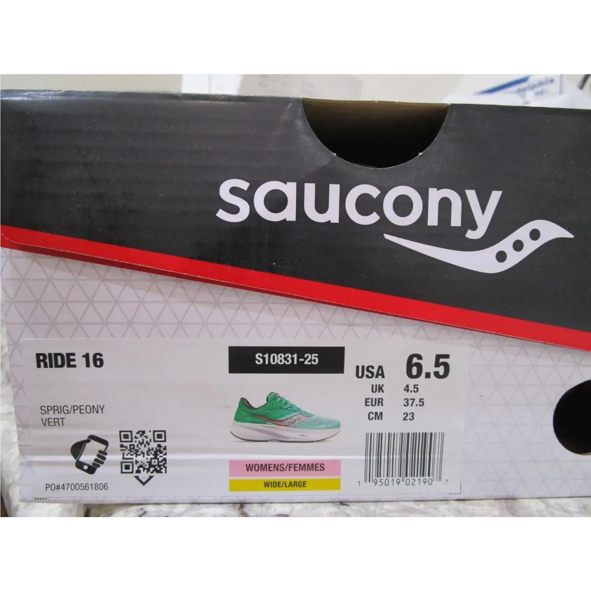 Saucony shoes - Saucony Ride - Ride - S10831-25 - SPRIG/Peony 4