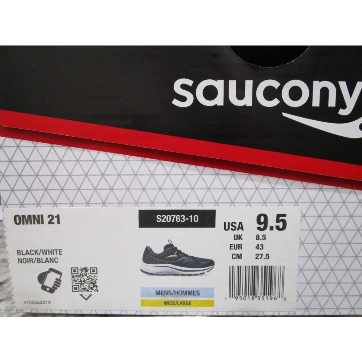 Saucony shoes - Saucony Omni 21 - Omni - S20763-10 - Black/White 4