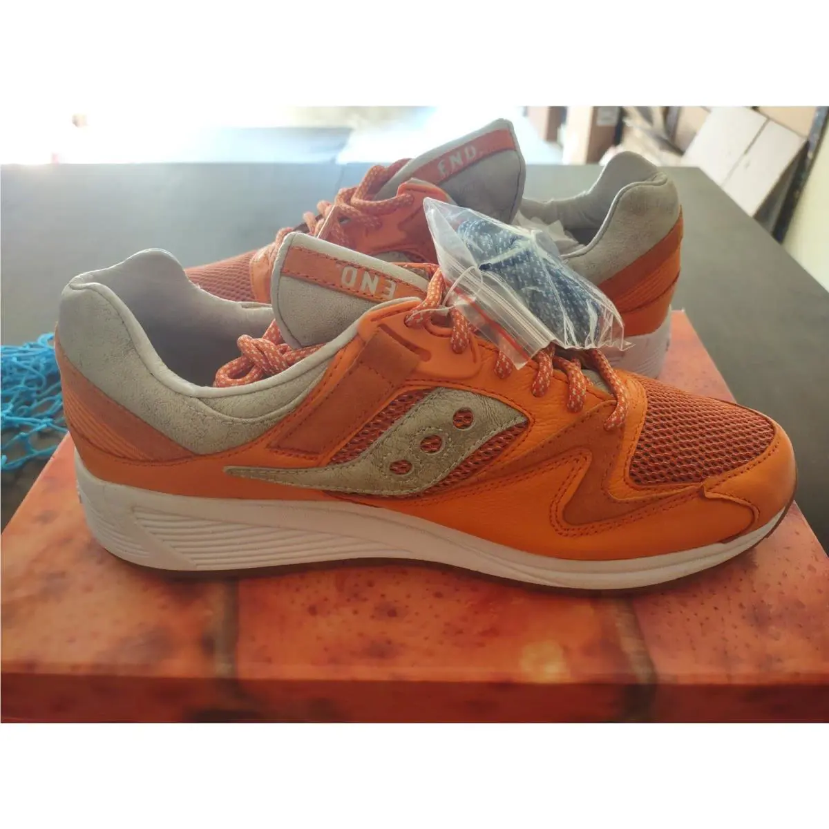 Saucony shoes - Saucony Grid 8500 - Grid - S70410 - Orange 4