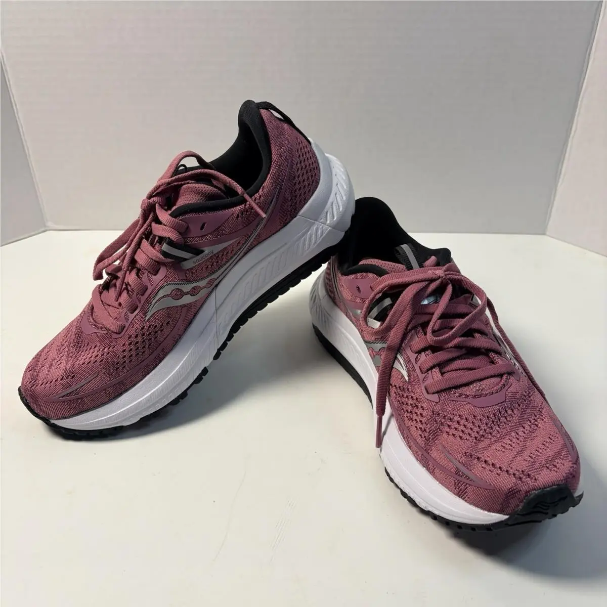 Saucony Omni 21 Haze/black Womens 5 Sneakers Shoe S10762-21 Athletic Comfort