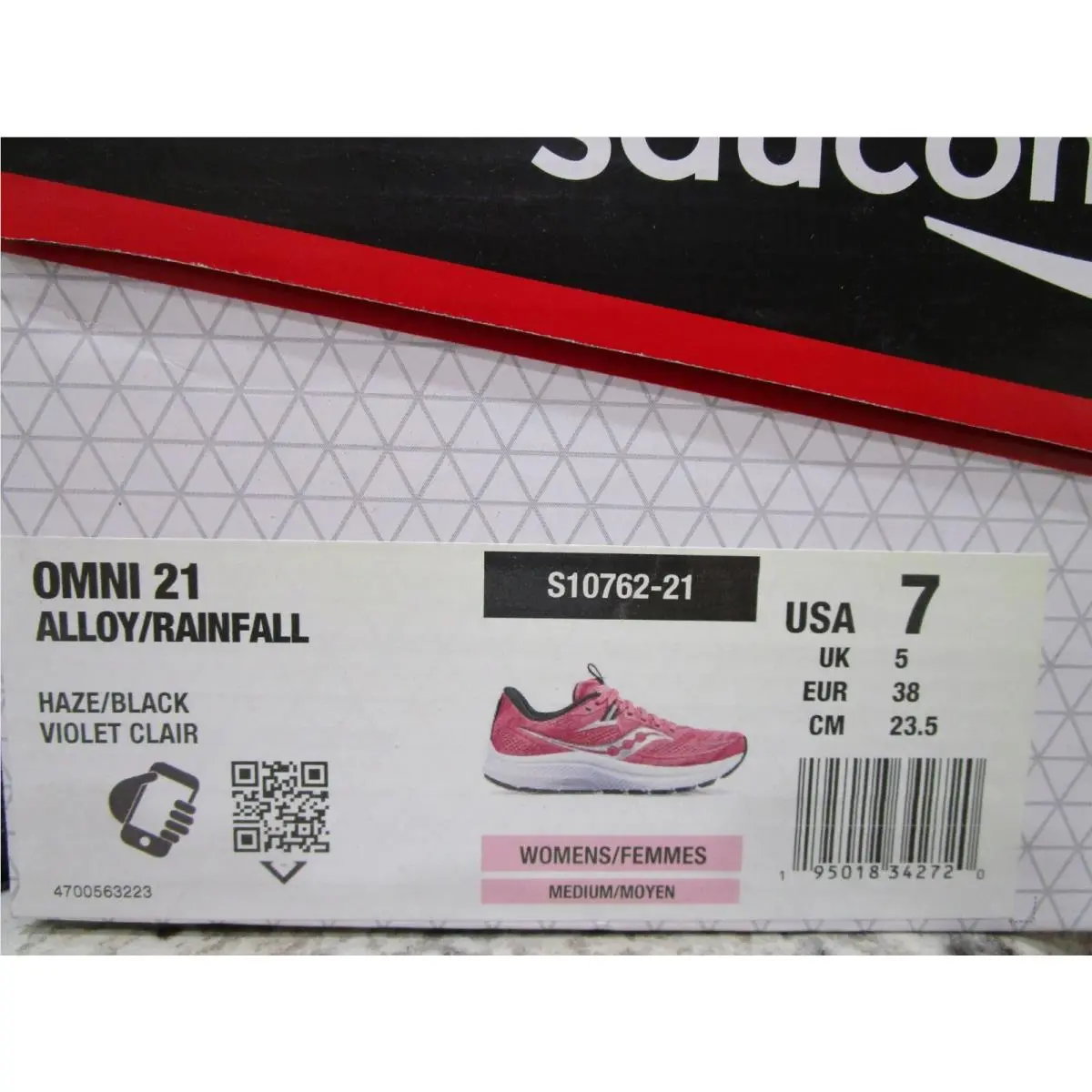 Saucony shoes - Saucony Omni 21 - Omni - S10762-21 - Haze/Black 4