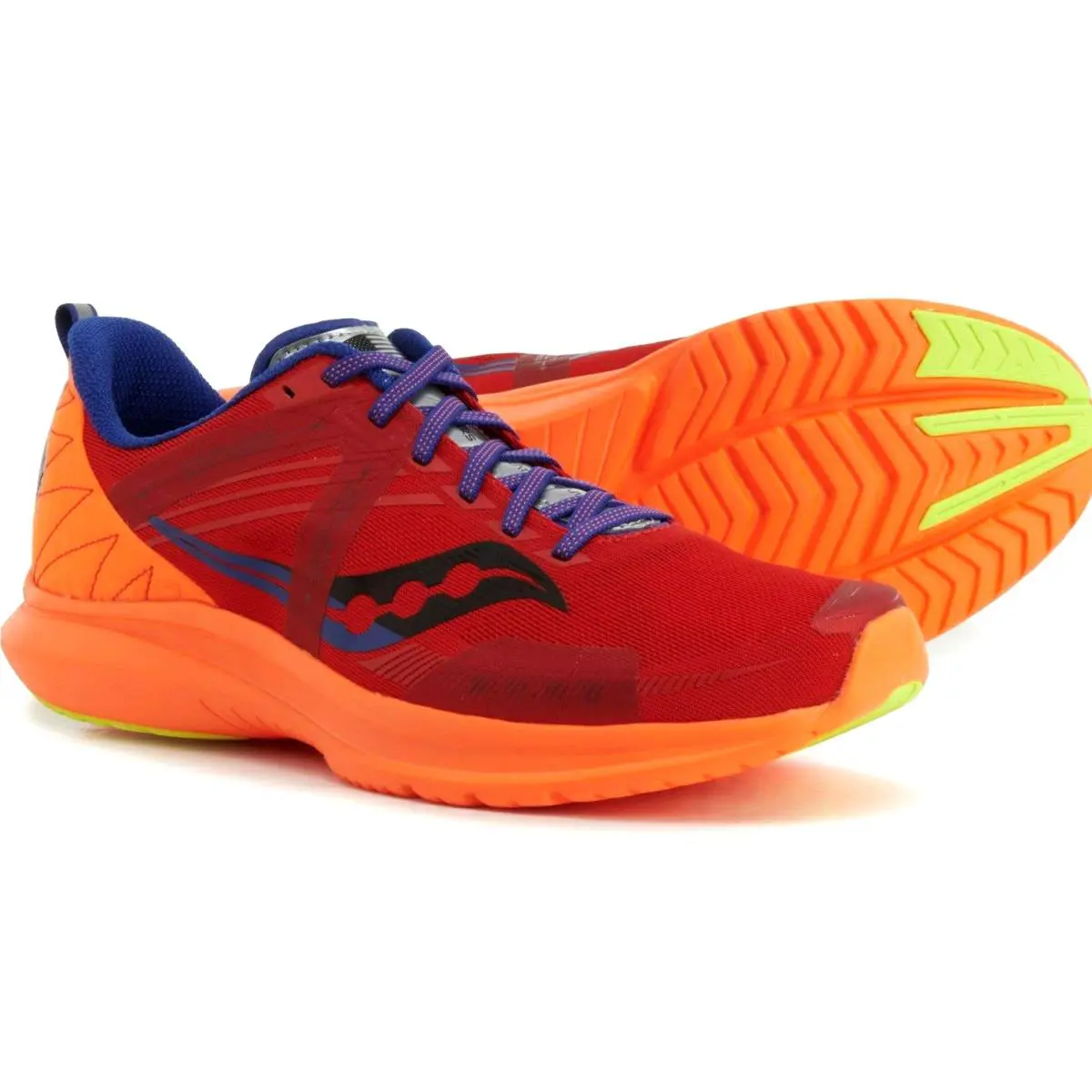 Saucony shoes - Kinvara 12 - Kinvara - S20619-75 - Red/Orange 5