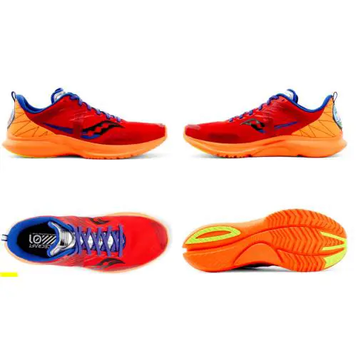 Saucony shoes - Kinvara 12 - Kinvara - S20619-75 - Red/Orange 6